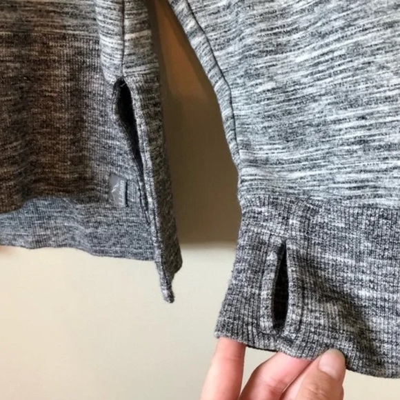 L.L. Bean Athleisure Soft Stretchy Relaxed Long Sleeve Comfy Sweatshirt Top Grey - Picture 6 of 12